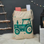 Personalised Tractor Christmas Sack, thumbnail 1 of 5