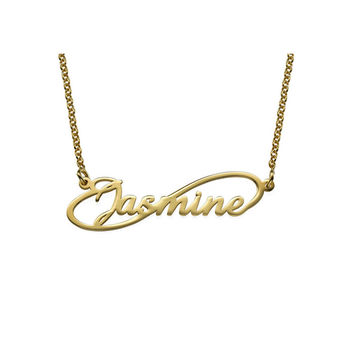 Personalised Infinity Name Necklace, 6 of 8