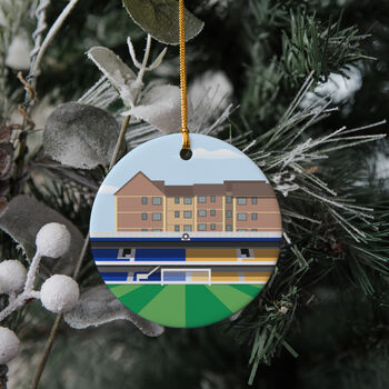 Any Football Stadium Illustrated Christmas Decoration, 9 of 10