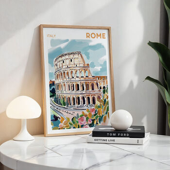 Rome, Italy Travel Poster, 8 of 9