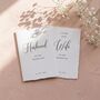 Wedding Vow Cards Husband And Wife Vow Books, thumbnail 3 of 10