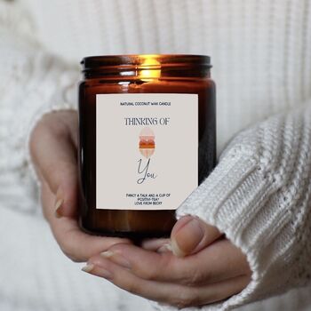 Thinking Of You Personalised Candle Gift, 2 of 2