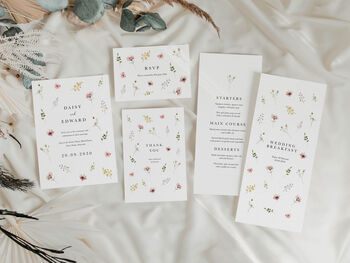 Flora Wedding Invitations, 4 of 4