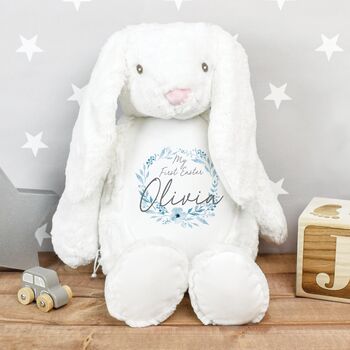 Personalised First Easter Teddy Rabbit, 2 of 2