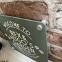 Welcome To 'Your Dogs' Garden Sign, thumbnail 6 of 8