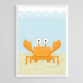 Sealife Nursery Art Print Set A4, 5 of 12