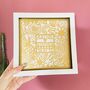 Personalised Framed Wedding Anniversary Paper Cut, thumbnail 1 of 11