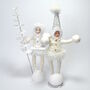 Fairy Style Christmas Decoration Snow Twig Girl, thumbnail 4 of 5
