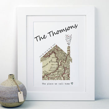 Place We Call Home Map Print, 2 of 3