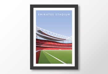 Arsenal Fc Emirates Stadium North Bank Poster, 9 of 9