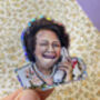 Hyacinth Bucket Holographic Sticker, thumbnail 3 of 5