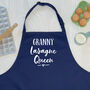 Grandma. Casserole Queen Personalised Apron, thumbnail 6 of 7