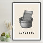 Scrubbed Laundry Print, thumbnail 1 of 4