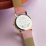 Personalised Holy Communion/Christening Pink Watch, thumbnail 2 of 6