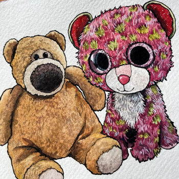 Personalised Children's Toy Illustration, 7 of 9