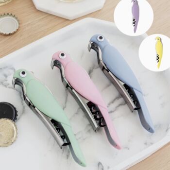 Corkatoo Three In One Bottle Opener Corkscrew, 7 of 7
