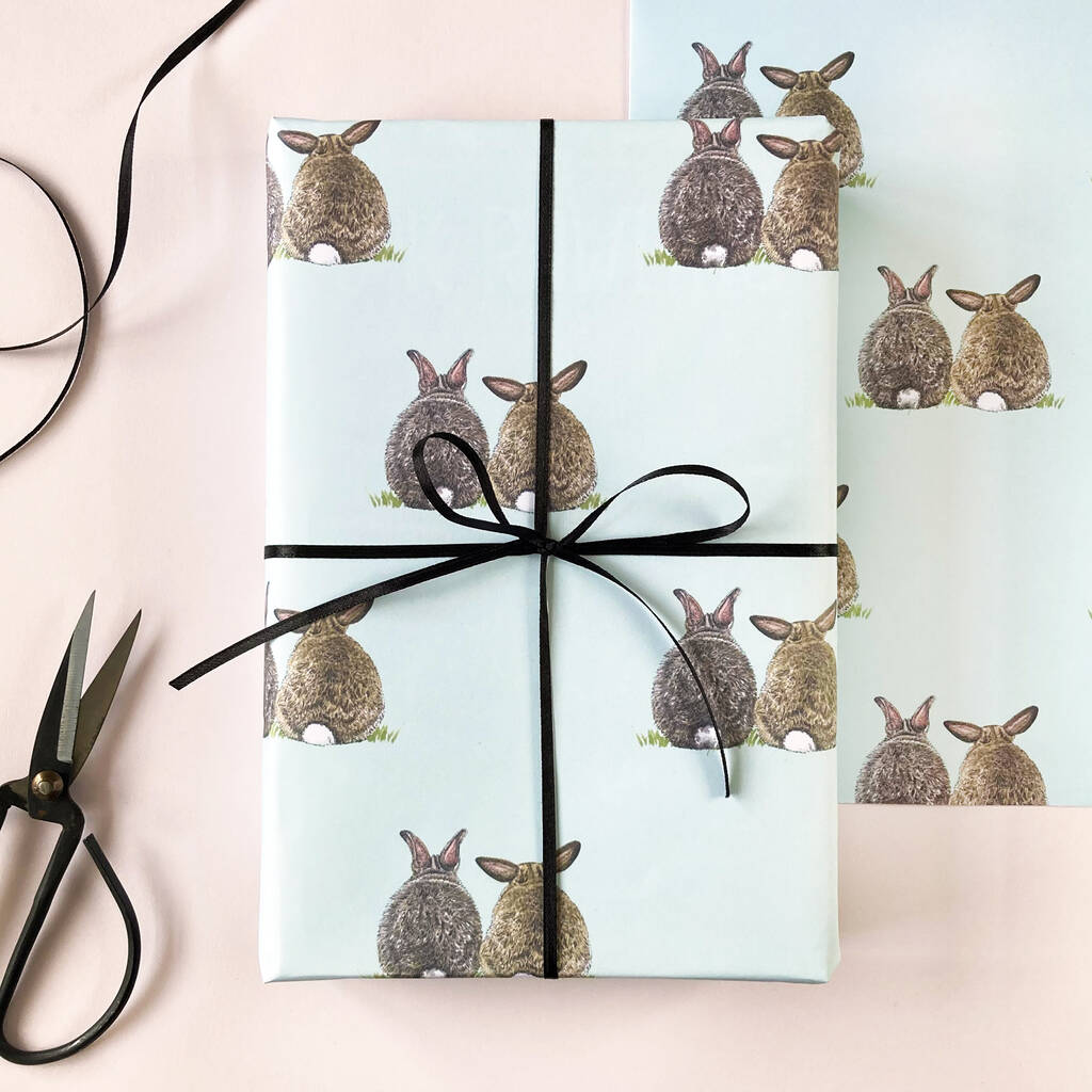 Some Bunny Loves You Wrapping Paper, 1 of 3
