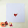 Multicoloured Butterfly And Flower Wife Card, Not 3D, thumbnail 6 of 12