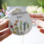 First Easter Floral Ceramic Egg Hanging Decoration, thumbnail 5 of 7