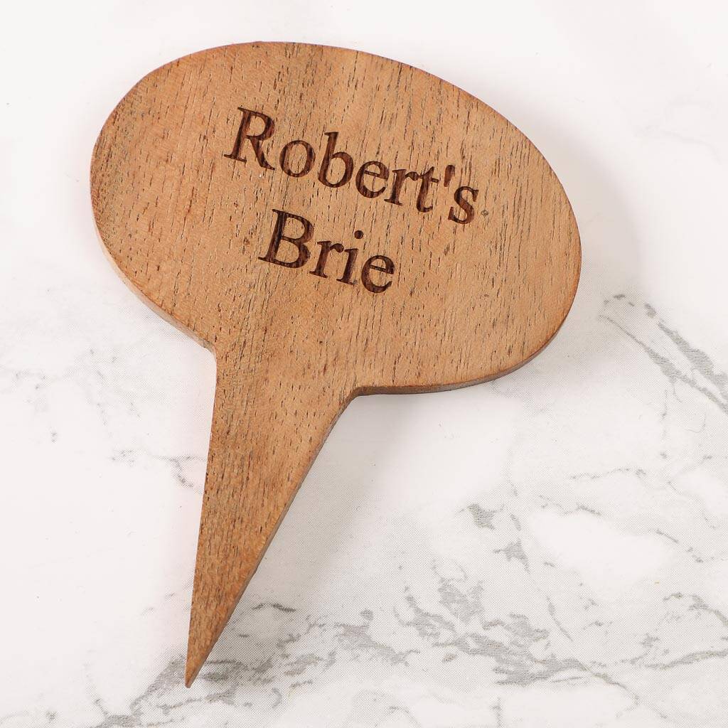 Personalised Four Cheese Markers Letterbox Gift By Dibor