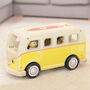 Classic Iconic Yellow Camper Van Wooden Toy, thumbnail 1 of 5