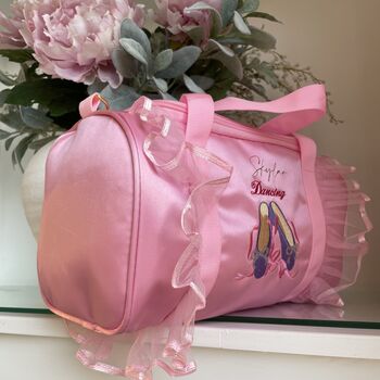 Personalised Ballet Dancing Small Holdall Bag, 2 of 6