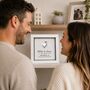 Personalised 10th Anniversary Gift Framed Tin Heart, thumbnail 2 of 12
