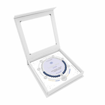 Third Eye Chakra Sapphire Bracelet, 4 of 8