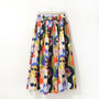 Printed Cotton Midi Skirt Epic Spectacles, thumbnail 2 of 6