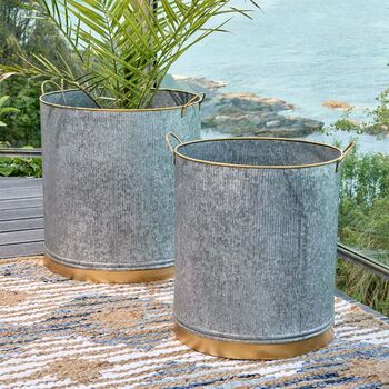 Champak Floor Planter Large, 2 of 4