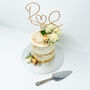 Personalised Couple Wire Cake Topper, thumbnail 2 of 4