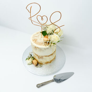 Personalised Couple Wire Cake Topper, 2 of 4