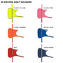 Fully Personalised Behavioural Reflective Dog Hi Vis Safety Coat, Create Your Own Message, thumbnail 2 of 9