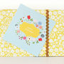 Floral Happy Birthday Card, thumbnail 4 of 5