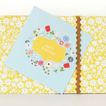 Floral Happy Birthday Card, 4 of 5