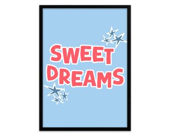 Sweet Dreams Home/Bedroom Print, 3 of 4