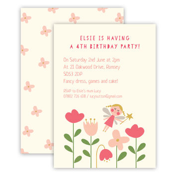 Personalised Children's Birthday Party Invitations, 7 of 9
