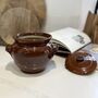 Vintage Pearson's Brown Glazed Stoneware Pot, thumbnail 7 of 9