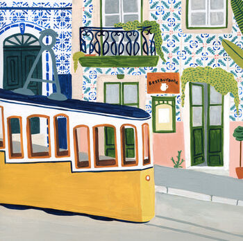 Lisbon, Portugal Travel Art Print, 5 of 6