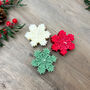 Festive Snowflake Candle Christmas Gift, thumbnail 6 of 9