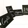 Blackboard Sign Free Standing Set Of Five, thumbnail 1 of 7