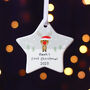 Baby's First Christmas Personalised Decoration, thumbnail 7 of 10