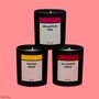 Monopoly Personalised Red Property Card Candle, thumbnail 2 of 4