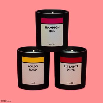 Monopoly Personalised Red Property Card Candle, 2 of 4