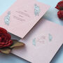 Flora Geo Wedding And Event Invitation Cards, thumbnail 4 of 9