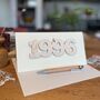 Personalised 30th Birthday 1996 Year Card, thumbnail 1 of 10