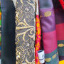 Surprise Sari Tote, Reusable Shopper Handmade In India, thumbnail 6 of 12