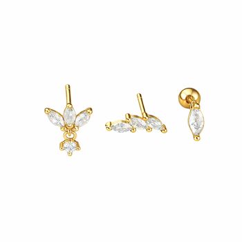 Dainty Triple Stud Set, 3 of 3