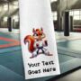 Personalised Martial Arts Animals Karate Gi Sports Towel, thumbnail 11 of 11