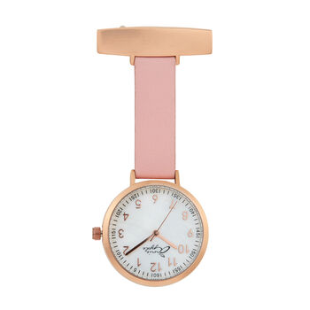 Annie Apple Meraki Leather Nurse Fob Watch, 7 of 7